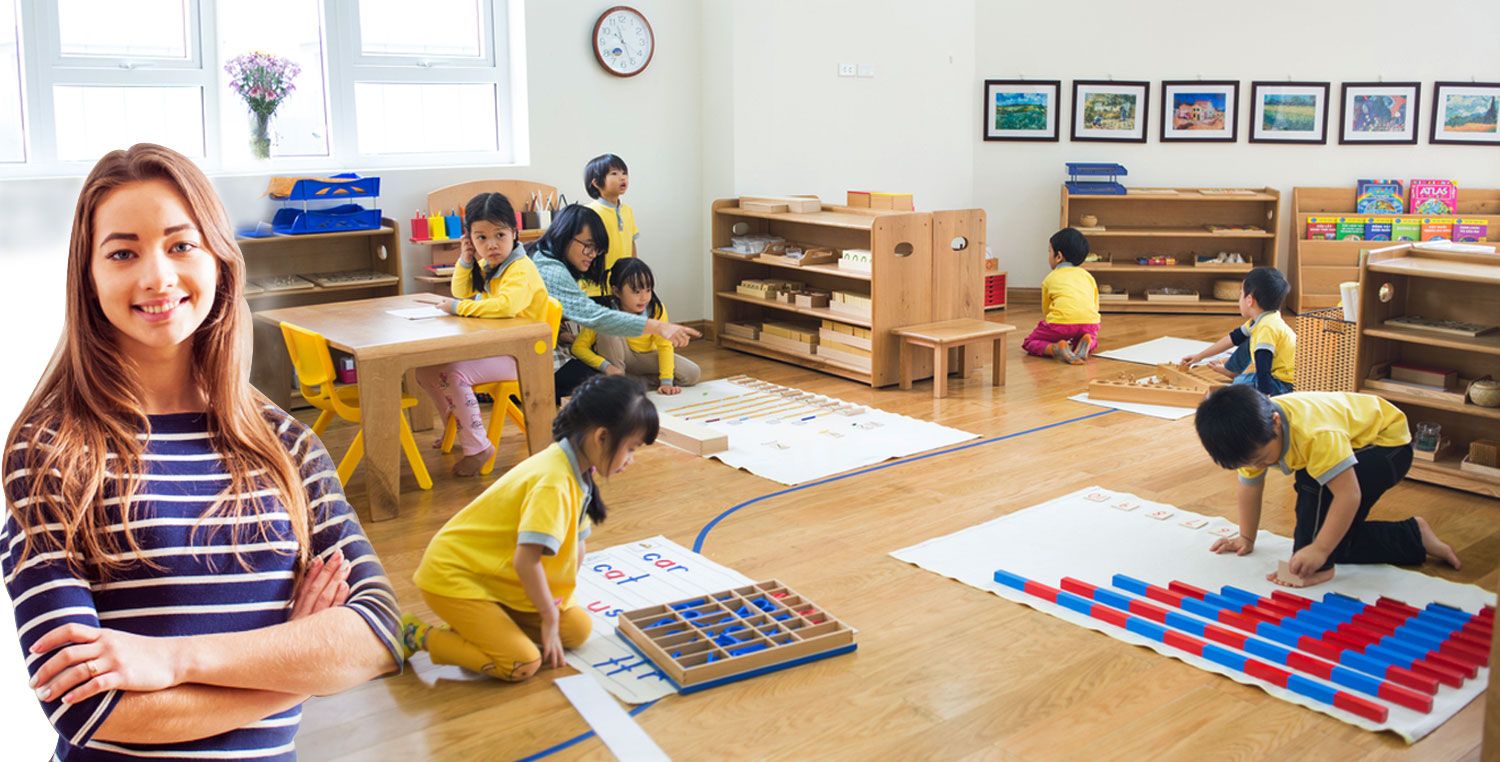 montessori eğitmeni çalışma alanları nelerdir